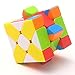 CuberSpeed Fisher Cube stickerless Bright Magic Cube Color Fisher Cube v2 Yileng 3x3x3 Speed Cube Puzzle