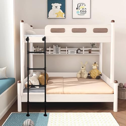 Escalera de pared para literas en dormitorios y bibliotecas en casa