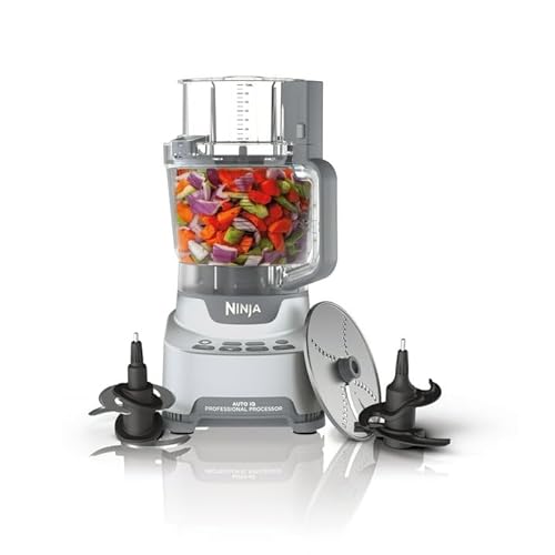 Ninja Professional XL 1200-Watt Food Processor With Auto-Spiralizer, XL 12-Cup