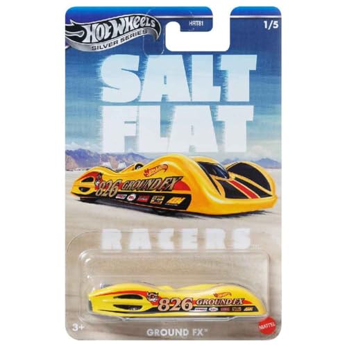 Hot Wheels Silver Series Salt Fiat Racers miniatura 1