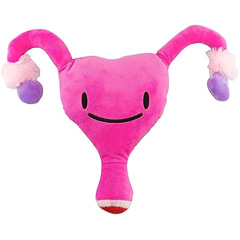 Attatoy Plush Uterus - Ivy The Uterus - Stuffed Toy, 12-Inch After Surgery Pal, Hysterectomy, Endometriosis, Fallopian Tubes, Ovaries Cover