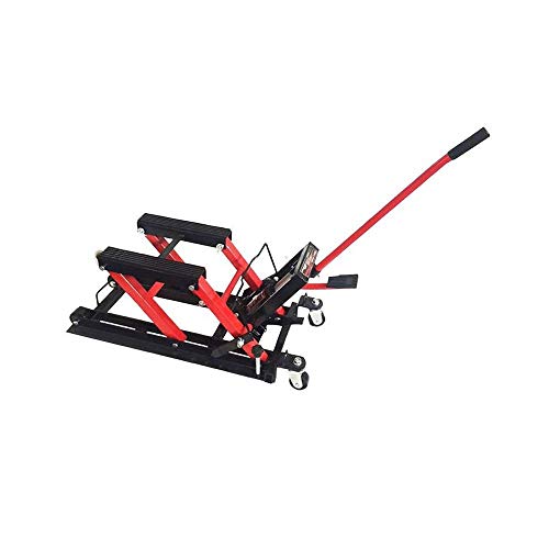 Motodak Gato hidráulico para Moto Capacidad 680 kg 4 Ruedas Altura máxima 37 5 cm mínima: 11 600