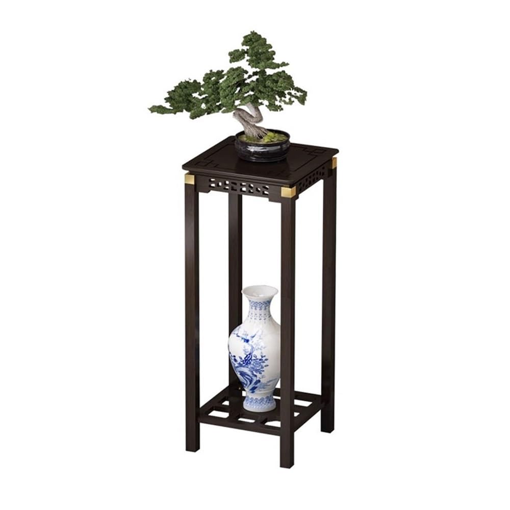 ZENY896V Home Living Room Floor Standing Bonsai Rack, Chinese Platform Balcony Shelf Multi Layer Shelving Decor