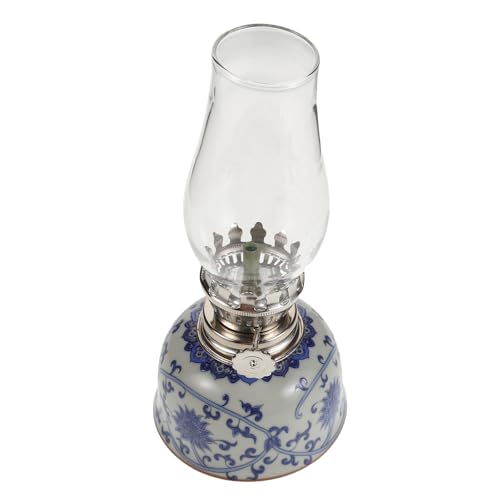 Lampe à pétrole décorative pour intérieur contre les pannes avec éclairage doux