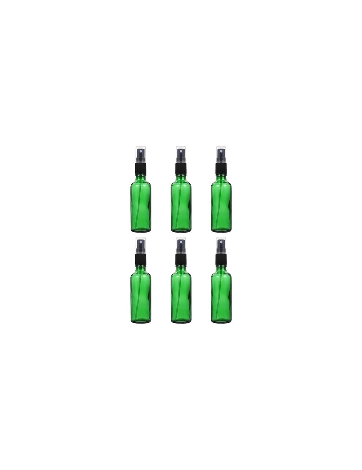 dfEDRd perfume spray bottle, 6pcs Essential Oil Bottles Spray Travel Size Empty Fine Mist Bottle