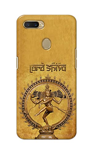 Image of PRINTFIDAA Lord Shiva As Nataraj Printed Designer Hard Case for Oppo A7 / Oppo A5s / Oppo A12 / Oppo A11k / Oppo A12s / CPH1909 Back Cover -(e) RPM1004