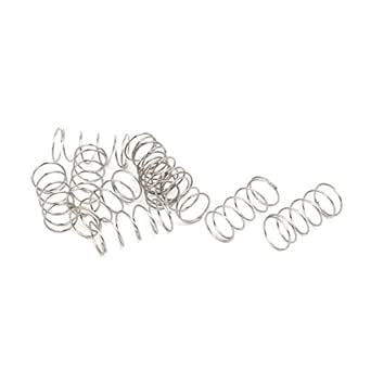 Uxcell Copression Spring, 5Pcs 304 Stainless Steel, 5 OD, 0.6 Wire