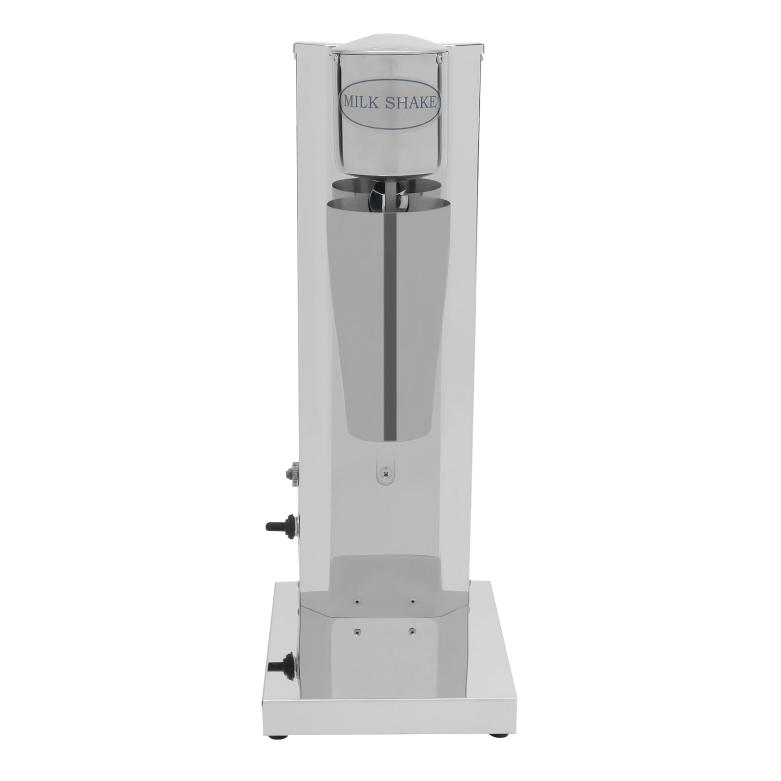 Frullatore elettrico da 180 W, 650 ml, per frullati, cocktail, frappè, mixer per bevande con doppio disco di miscelazione, in acciaio inox, per negozi di tè al latte, caffè