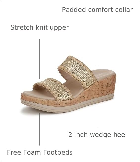 Image of BZees Women's, Resort Sandal