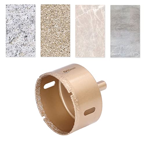 Broca sierra de diamante 65 mm para vidrio y cerámica miniatura 6