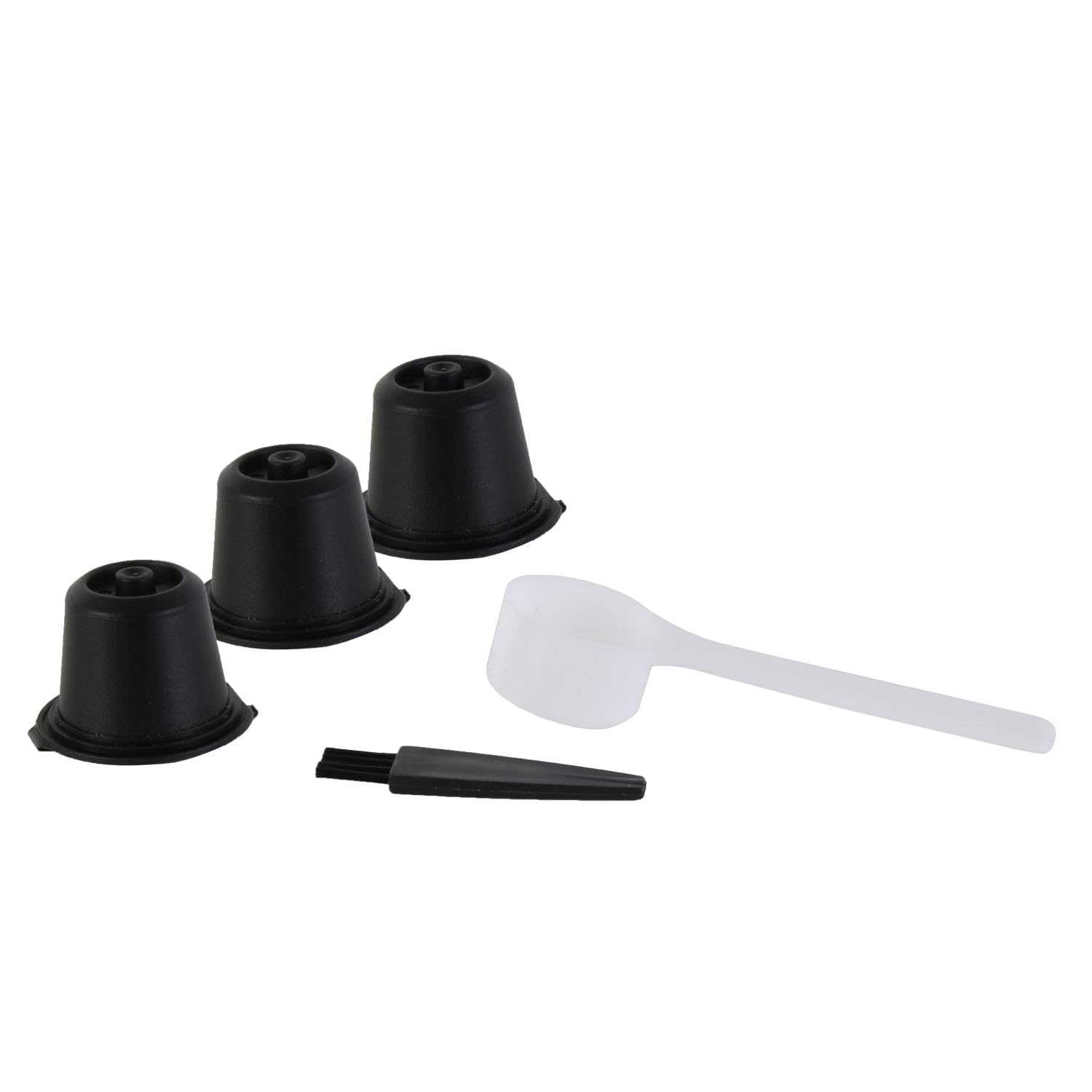 CMP KA4556 Set of 3 CÁPSULAS CAFÉ REUTILIZAB, Polypropylene, Multi-Coloured, 3.7 x 3.7 x 3 cm - Image 3
