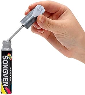 Car Scratch Repair Pen Car Remover Scratch Paint Pen Clear Painting Pens Work For Various Deep Scratches Silver Car Touch Up Paint Easy Repair (silver)