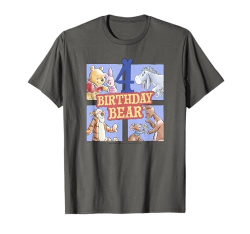 T-shirt Winnie l'Ourson 4 ans anti-irritation vêtement fête Disney