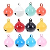 Petites cloches - le groove est comme un cœur, a une apparence délicate et une signification heureuse, convient pour noël, halloween d'autres festivals, boules d'arbre