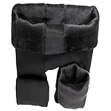 [ココマリ] 極暖 あったか レギンス 裏起毛 タイツ ストレッチ 厚手 スパッツ 保温 防寒 冷え性 対策 レディース (ブラック１枚)