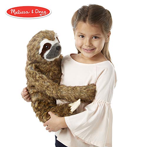 Melissa & Doug 18808 lebensechtes Plüschfaultier | Stofftier
