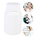 BEBEMOKO 20pcs Empty Plastic Bottles Screw Lid Leak Storage Vials for Pills Vitamins and Reagents for Pharmacies and Labs Portable Containers for Daily Use