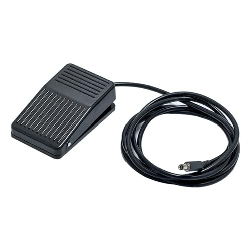 Interruptor de pedal TFS-01 con cable CC elimina el uso manual en sistemas de 5.5-2.1mm