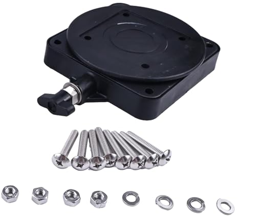 Base pivotante JZGRDN compatible Cannon Downrigger pour vos journées de pêche