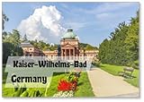 Kaiser-wilhelms-bad Im Kurpark, Bad Homburg Vor Der Höhe, Kühlschrankmagnet
