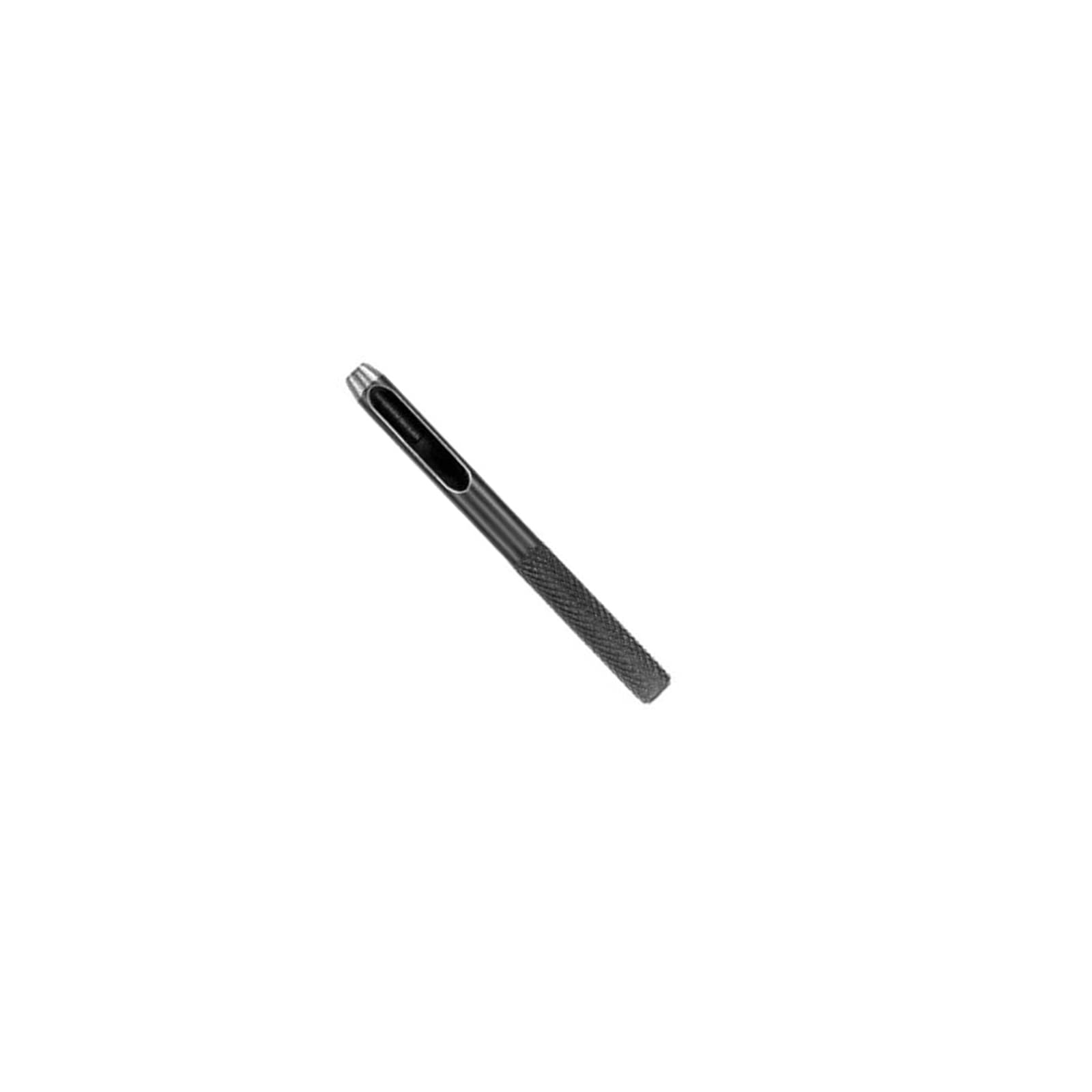Perforadora de cuero de 5 mm – Cortador hueco redondo de acero de alto carbono para papel, plásticos, lienzo, cinturones y bolsas, manualidades de bricolaje