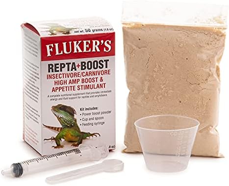 Fluker's Insectivore/Carnivore High AMP Boost Reptile Supplement, 50gm