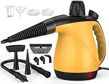 Multi-Surface Pressurized Handheld Steam Cleaner with 11Pcs Accessories, Chemical-Free Portable Steamer for Cleaning, Hand Held Steam Cleaner for Home|Car|Furniture|Floor|Tile|Grout|More