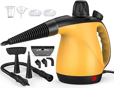 Multi-Surface Pressurized Handheld Steam Cleaner with 11Pcs Accessories, Chemical-Free Portable Steamer for Cleaning, Hand Held Steam Cleaner for Home|Car|Furniture|Floor|Tile|Grout|More