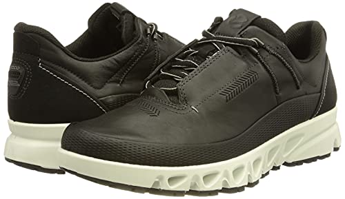 ECCO Tênis masculino impermeável Gore-tex Multi-Vent para caminhada, Preto, 12-12.5