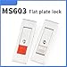 MS603-1-2 Fire Hydrant Electrical Distribution Cabinet Door Lock Switch Control Safety Box 1Pcs(Red)