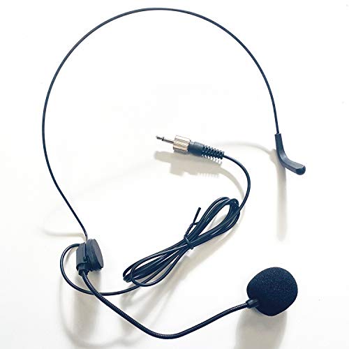 PROEL EIKON WM700DHA (DUAL) - Coppia microfoni wireless ad Archetto per karaoke, canto e live, Nero