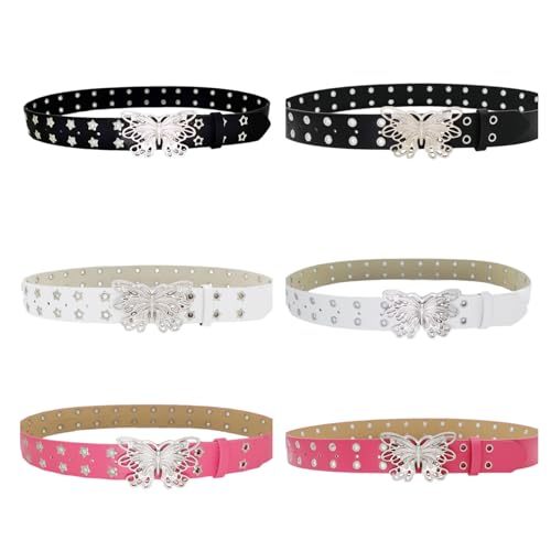 Waist Belt, Buckle Chain Belt For Women Waist Chain Belt Star Chain Belly Chain For Dress Western Grommet Belt Waist Chain4