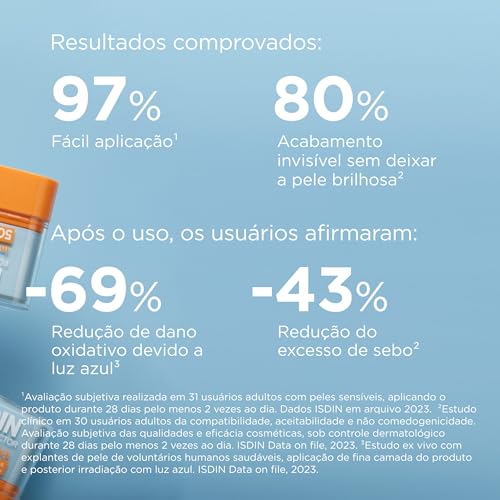 Protetor solar facial ISDIN Invisible Stick - 10G