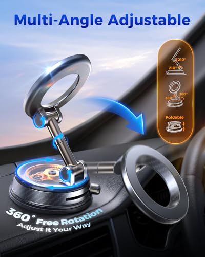 Magnetic Car Phone Holder, for Magsafe Car Mount, Phone Holders for Car - image 6