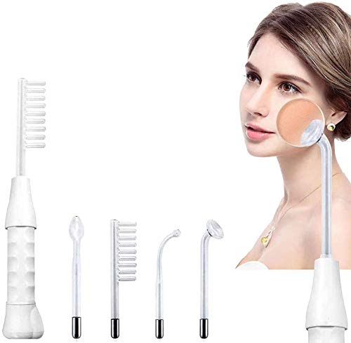 SoonCat Portable High Frequency Skin Tightening Acne Spot Wrinkle Remover Swollen Eyes, Hair Loss, Wrinkle Reduction, for Body and Face Cosmetic Device