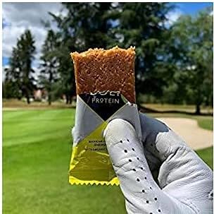 MGP 12 Pack Natural Banana & Cashew Nutritional Energy Bars, High Protein, Low Carb, Vegan Friendly, Dairy & Chocolate Free, Healthy & Delicious Snack Bars, 11g Protein Per bar