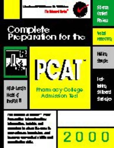 Pcat: Complete Preparation for the Pharmacy College Admission Test : 2000 : The Science of Review