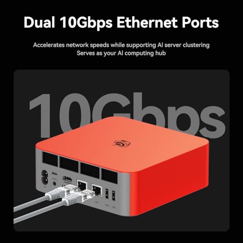 Image of Beelink GTI14 Mini PC with Intel Core Ultra 9 185H(16C /22T, up to 5.1GHz), 32GB DDR5 1TB NVMe M.2 SSD Triple Display Output Dual 10G LAN, WiFi7, BT5.4, W-11 Pro Gaming Business Mini PC