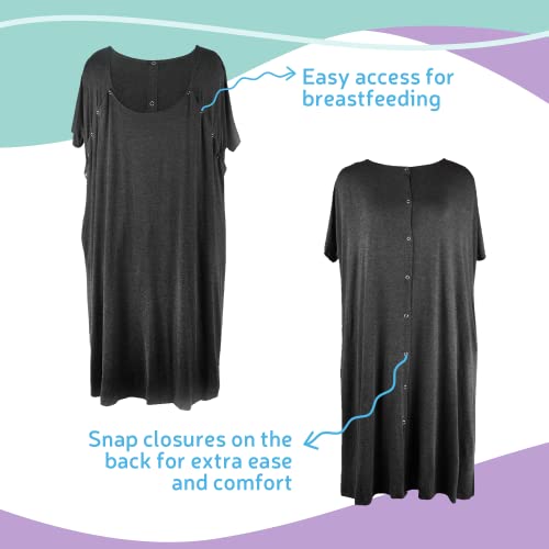 Mama & Wish Postpartum Essentials Kit for Mom - Postpartum Care Kit for Labor and Delivery with Hospital Essentials for Women After Birth - Includes Peri Bottle, Witch Hazel, Comfy Garments and More! - Image 5