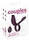 Couples Choice RC Couples-Vibrator - Intensiver Paar-Vibrator mit Cock-Ring und Klitoris-Reizer, wasserdicht inkl. 10 Vibrationsmodi