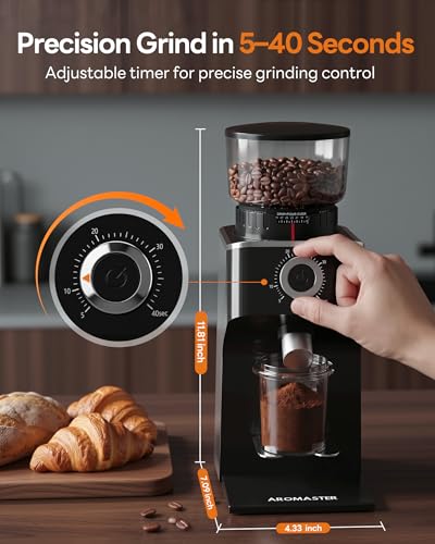 Aromaster Burr Coffee Grinder
