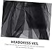 Veemoon 2Pcs Double Layer Mesh Veils with Hair Combs for Elegant for Weddings Fashion Shows and Photo Props Stylish Cover for Gentle Look