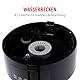 Alpina Luftbefeuchter - 4.3L - Ultrasonic Nebel - mit Timer - Aromatherapien - Nachtlicht - Fernbedienung - Schwarz