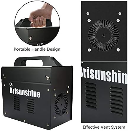 Electric MIG 130 Welder-Automatic Arc Wire Welding Machine Gasless No Gas Miller Flux Core Wire Feeding Portable 110V with Mask Brush,Black