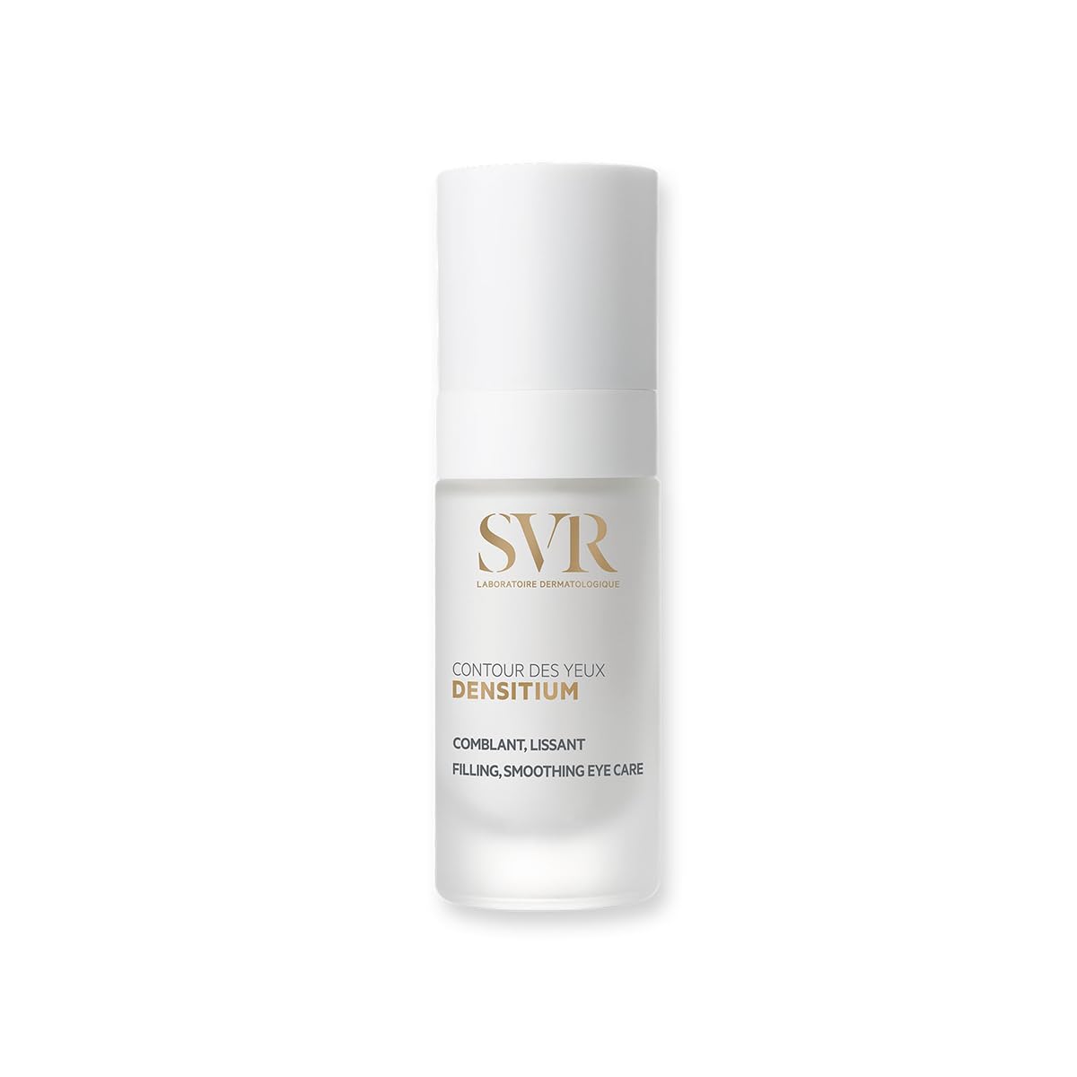 SVR - Densitium Eye Contour - Cuidado global antiedad - Para piel madura - Arrugas, hinchazón, ojeras - Ácido hialurónico, biocalcio, péptidos, probióticos - 15 ml