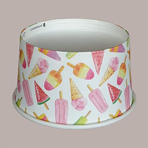 Lucgel Coppetta Bicchiere per Gelato in Carta Politenata Madeleine (120 cc) - 228 pz