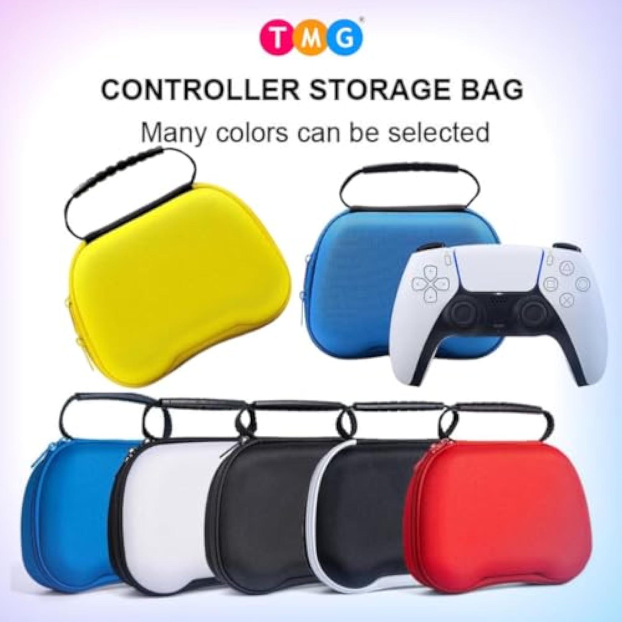 Waterproof Controller Carrying Case for PS5/PS4/Xbox, Protective Storage