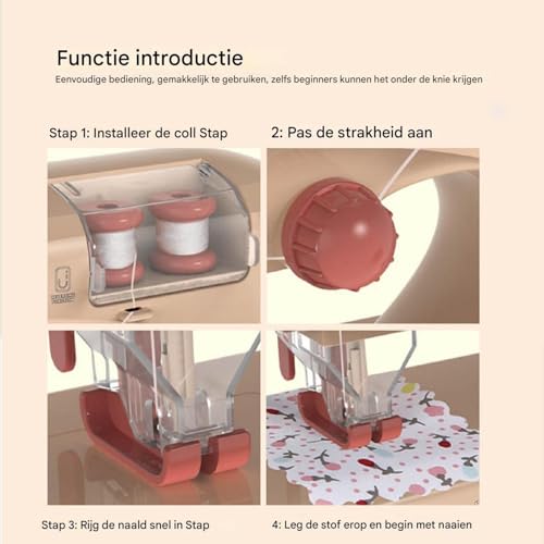 Machine à coudre pour enfants électrique pour apprendre à coudre sans frustration