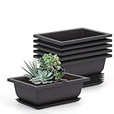 EINZIGARTIGES UNTEN-DESIGN - Der Topf mit erhhhten Topffüüen ist in kleinen Maschenllchern eingebaut und sorgt für einen ordnungsgemmmen Luftstrom und Wasserablauf, wodurch das Wachstum Ihrer Pflanzen geffrdert wird