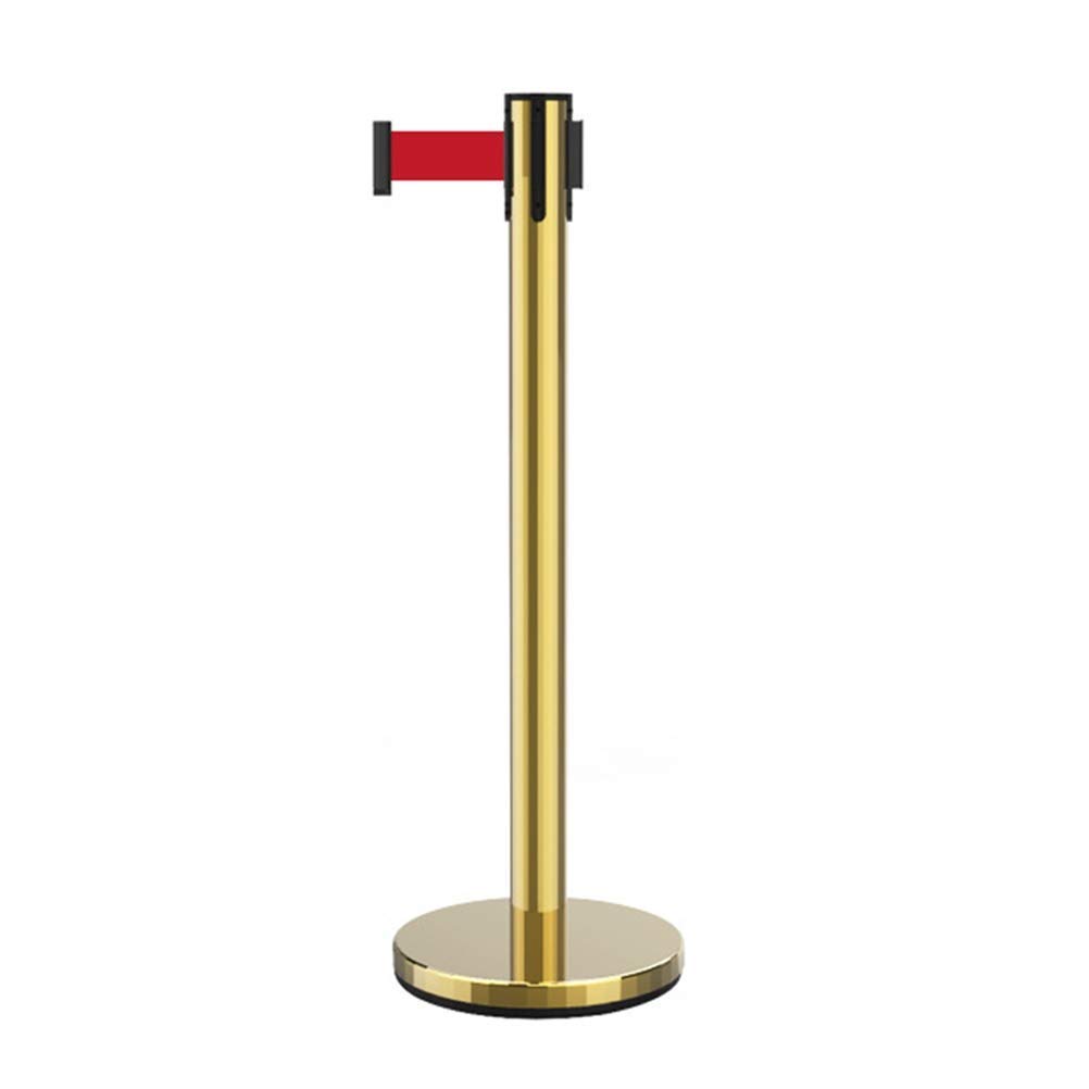 GLDYTVF Premium Steel Stanchions with Heavy Duty RopeIdeal for Crowd Control in Retail Airports and EventsEnhanced Queue Security and Durability